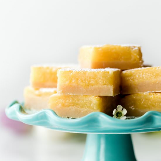 Lemon Bars with Shortbread Crust