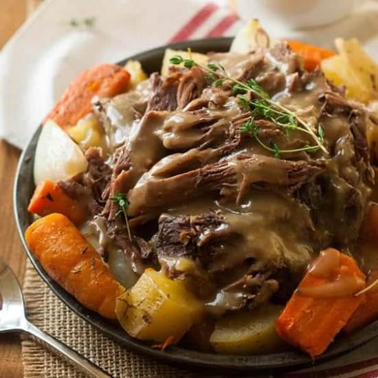 Paleo Crock Pot Roast Recipe