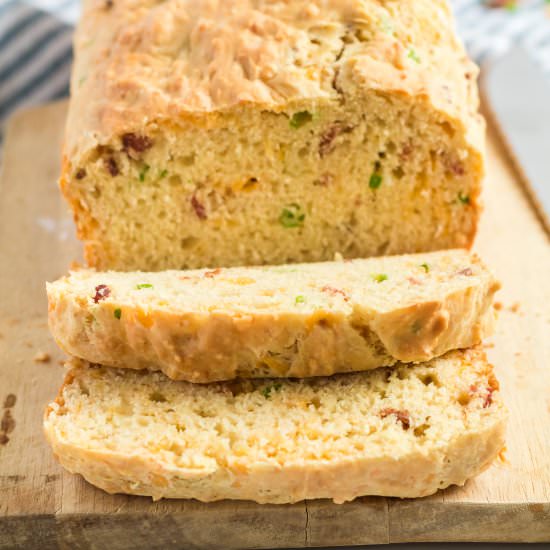 Bacon Cheddar Irish Soda Bread