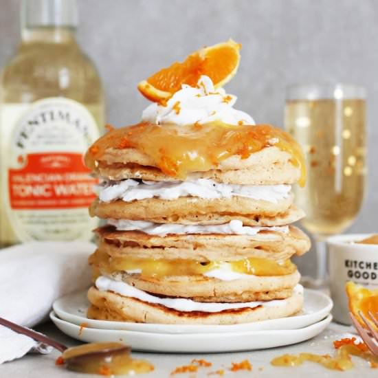 Gin + Tonic Pancakes