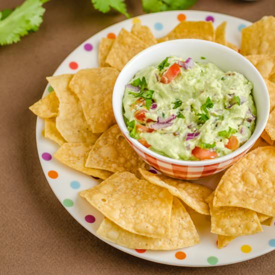 Cottage Cheese Guacamole Dip