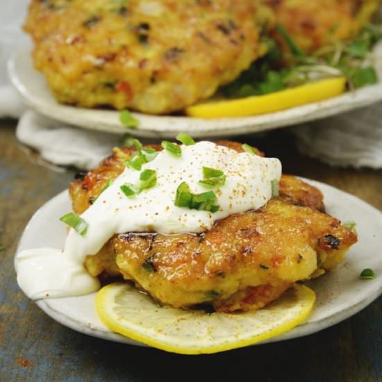 Low-Carb Shrimp Cakes