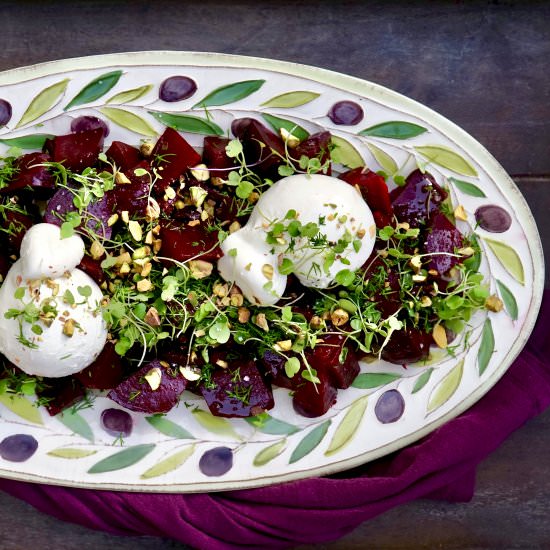 Roasted Beet And Burrata Salad
