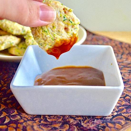 Baked Chicken Zucchini Nuggets