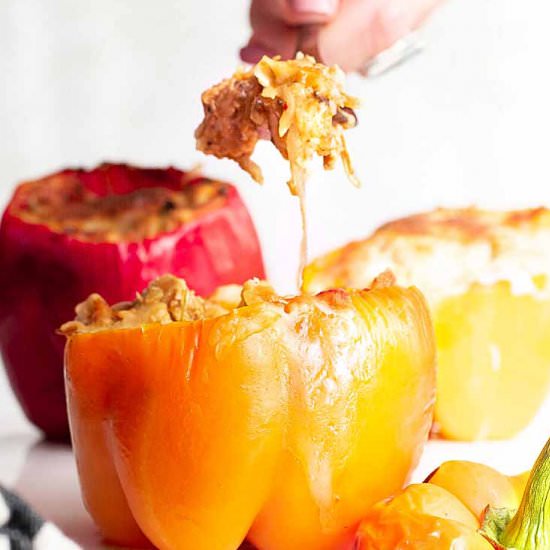 Stuffed Peppers Without Rice