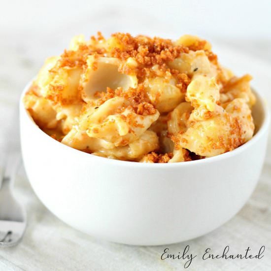 BBQ Crusted Mac n Cheese
