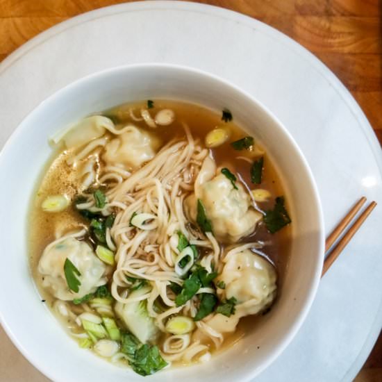 Easy Wonton Soup