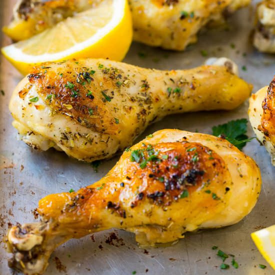 Baked Chicken Drumsticks