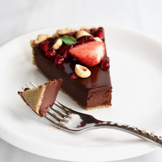 Bailey’s Chocolate Tart