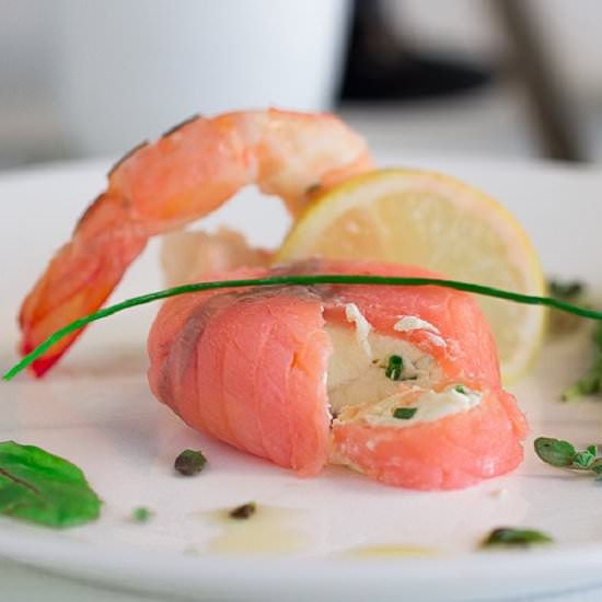 Smoked Salmon Pillows