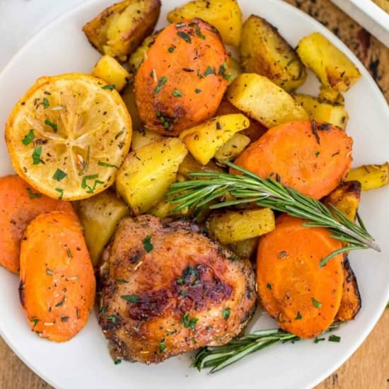 Italian Chicken and Potatoes
