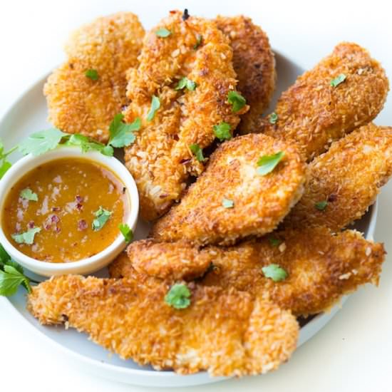 Coconut Crusted Chicken Tenders