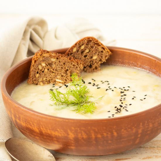 Chunky Potato Fennel Soup