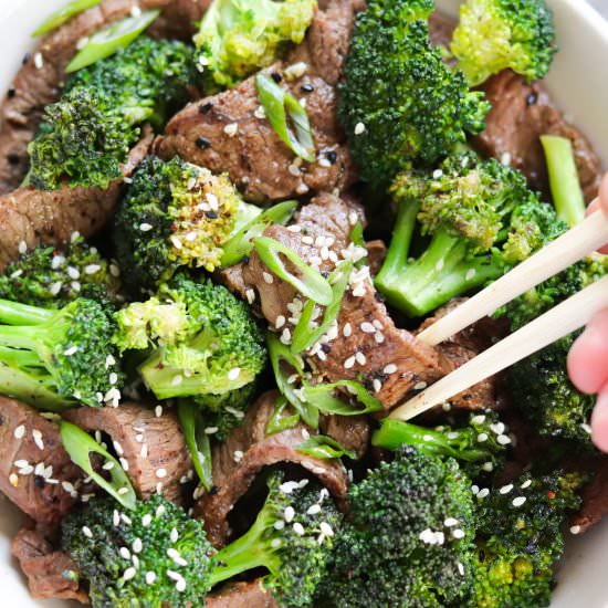 Whole30 Beef and Broccoli Stir Fry