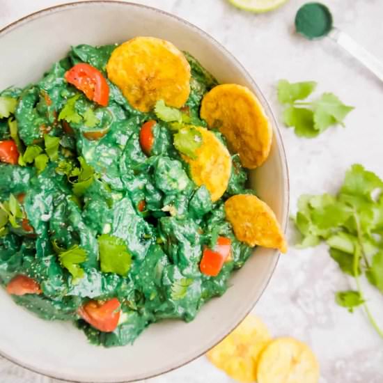 Spirulina Guacamole (Paleo,Whole30)