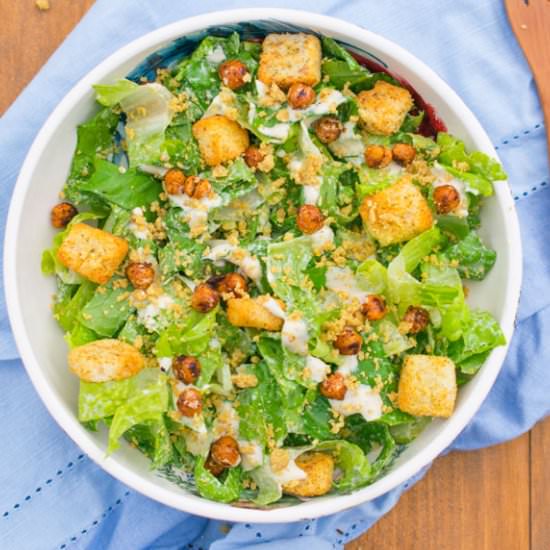 Vegan Caesar Salad