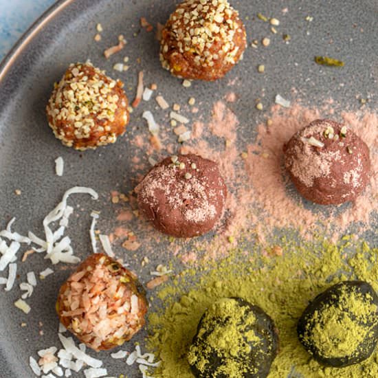 No Bake Vegan Energy Bites