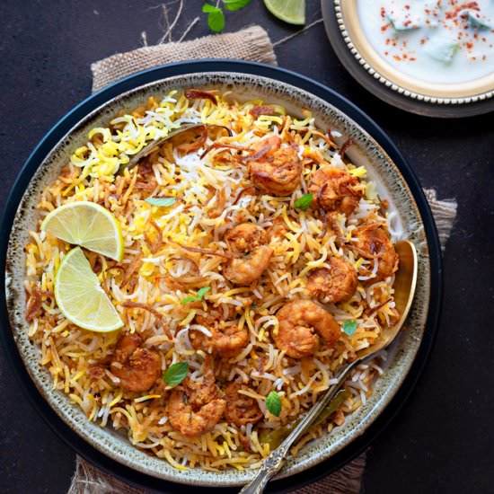 Prawn Biryani