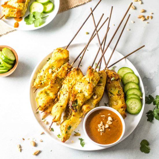 Thai Chicken Satay