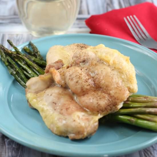 Sheet Pan Chicken With Asparagus