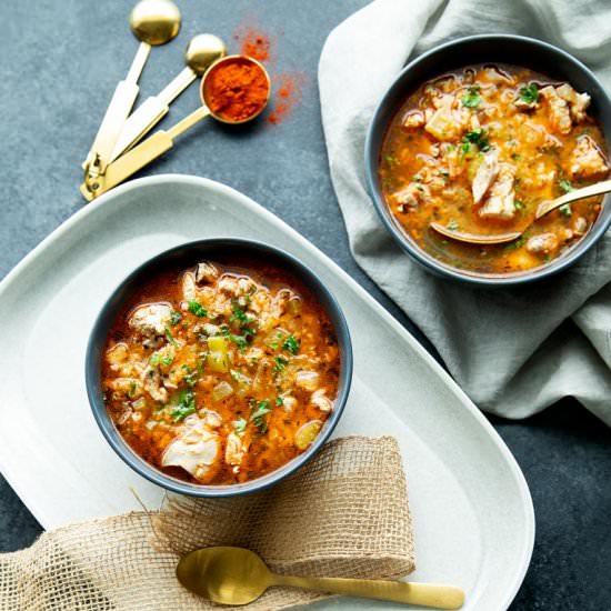 Chicken vegetable soup
