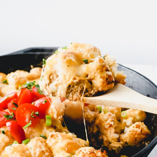 Mexican Tater Tot Casserole