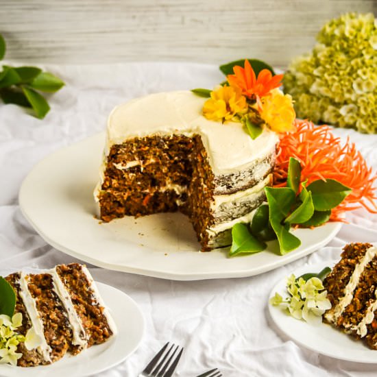 Naked Carrot Cake