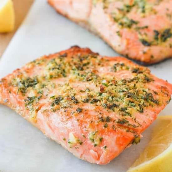 Baked Whole 30 Salmon