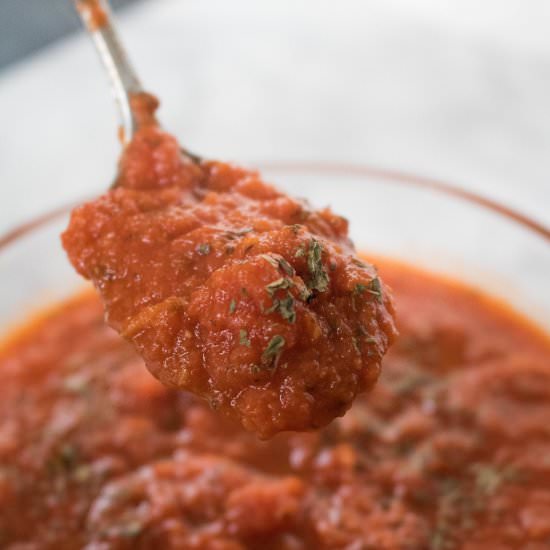 Easiest marinara sauce with a twist