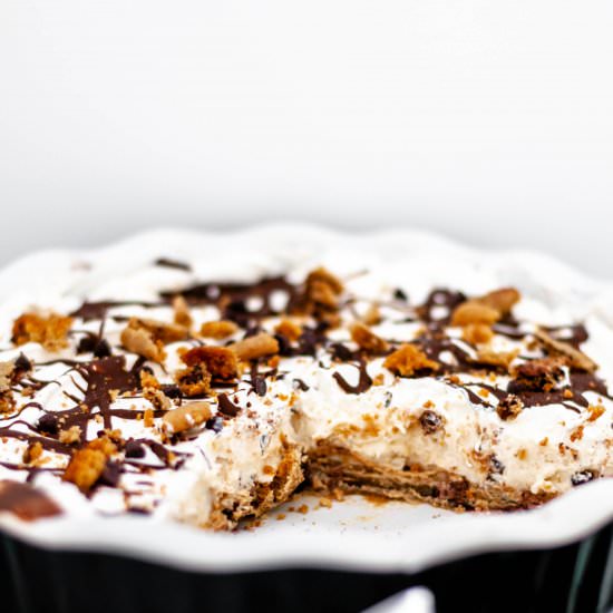 Cookie Dough Ice Cream Pie