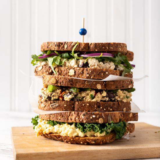 Tofu Egg Salad Sandwich