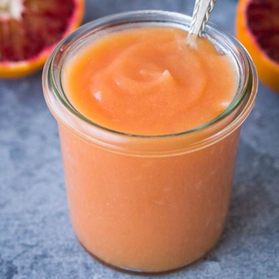 Vegan Blood Orange Curd