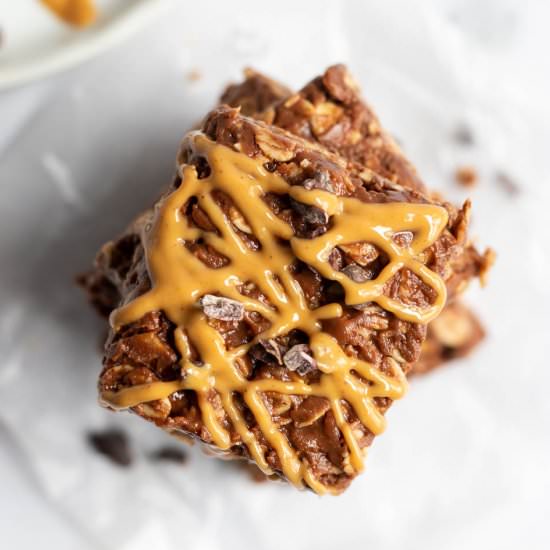 Buckeye Oatmeal Bars