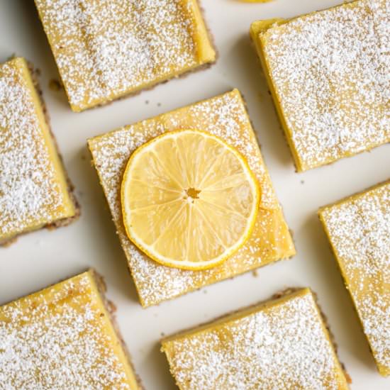 Vegan Lemon Bars