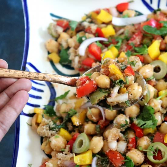 Mediterranean Chickpea Salad