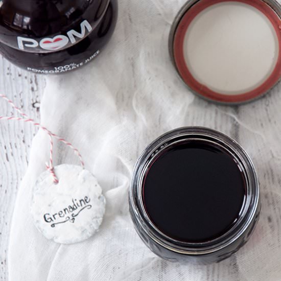 Homemade Grenadine Syrup