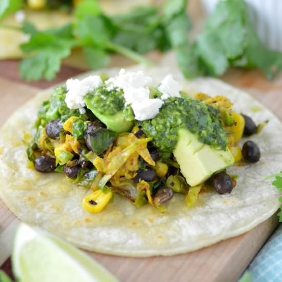 Brussels Sprouts Tacos