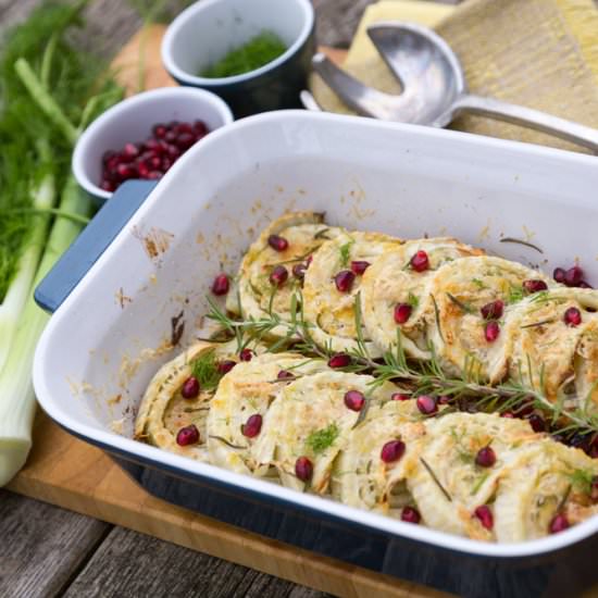 Roasted Fennel with Parmesan
