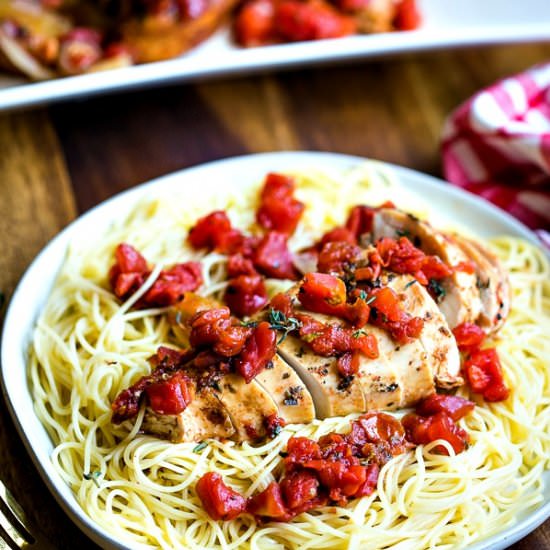 Slow Cooker Balsamic Chicken