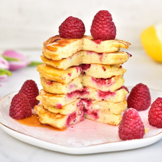Lemon ricotta pancakes