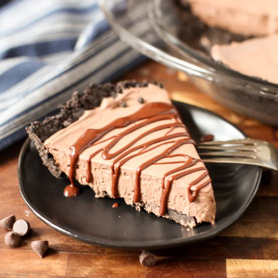 Vegan Triple Chocolate Cheesecake