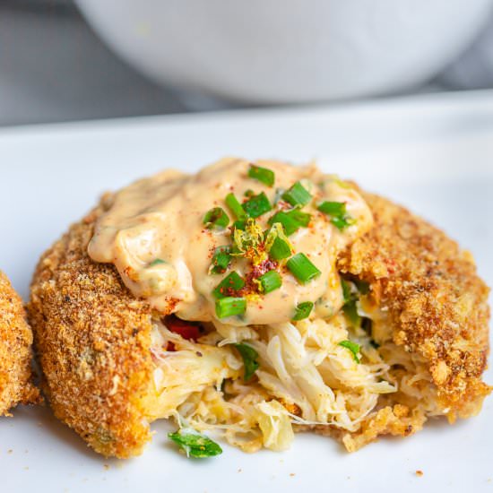 Baked Crab Cakes with Remoulade