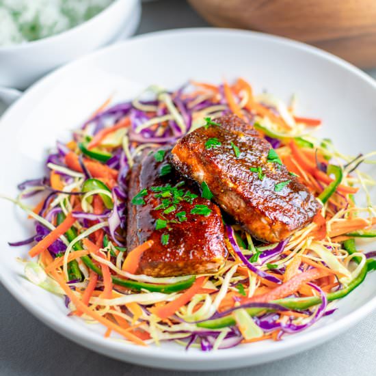 Spice Rubbed Oven Baked Salmon