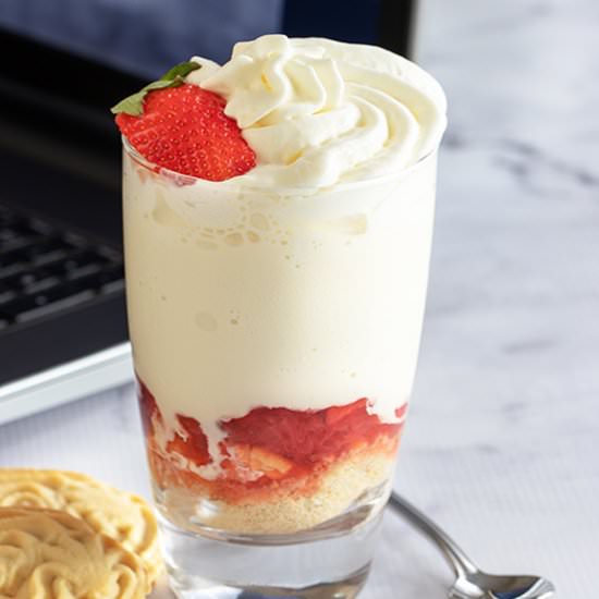 Strawberry Shortbread Milkshake