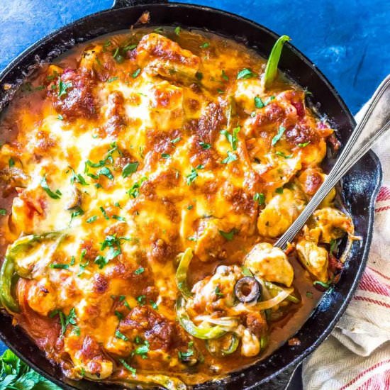 Keto Pizza Casserole