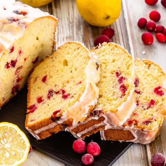 Lemon Cranberry Bread