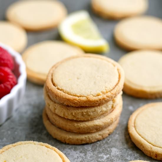 Paleo Vegan Shortbread Lemonades