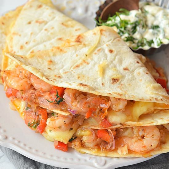 Shrimp Quesadilla