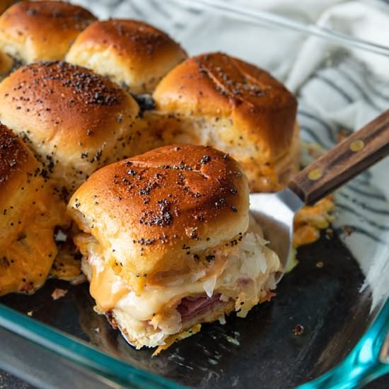 reuben sliders
