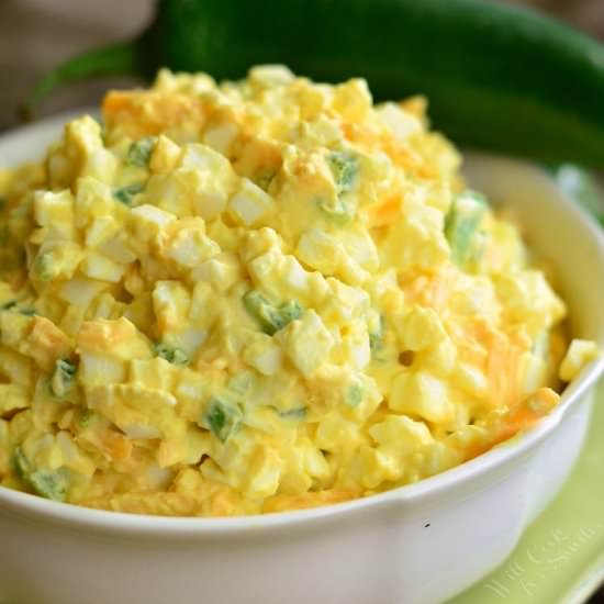 Jalapeno Cheddar Egg Salad